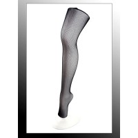 Leggings/ Tights/ Pantyhose - 12-pair Mesh - Black - SK-LGN2488